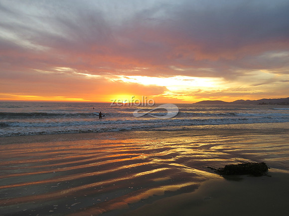 Pismo Beach Sunset: October 8, 2015