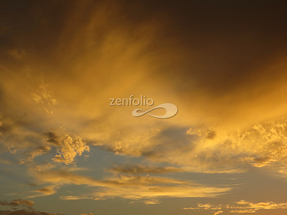 San Luis Obispo City Sunset, October 2013