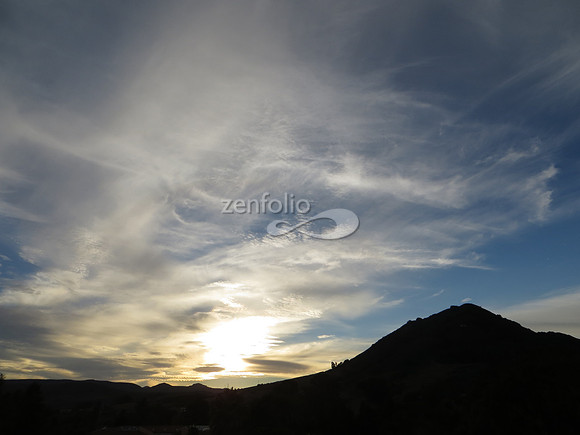 Madonna Mountain Sunset, November 2013